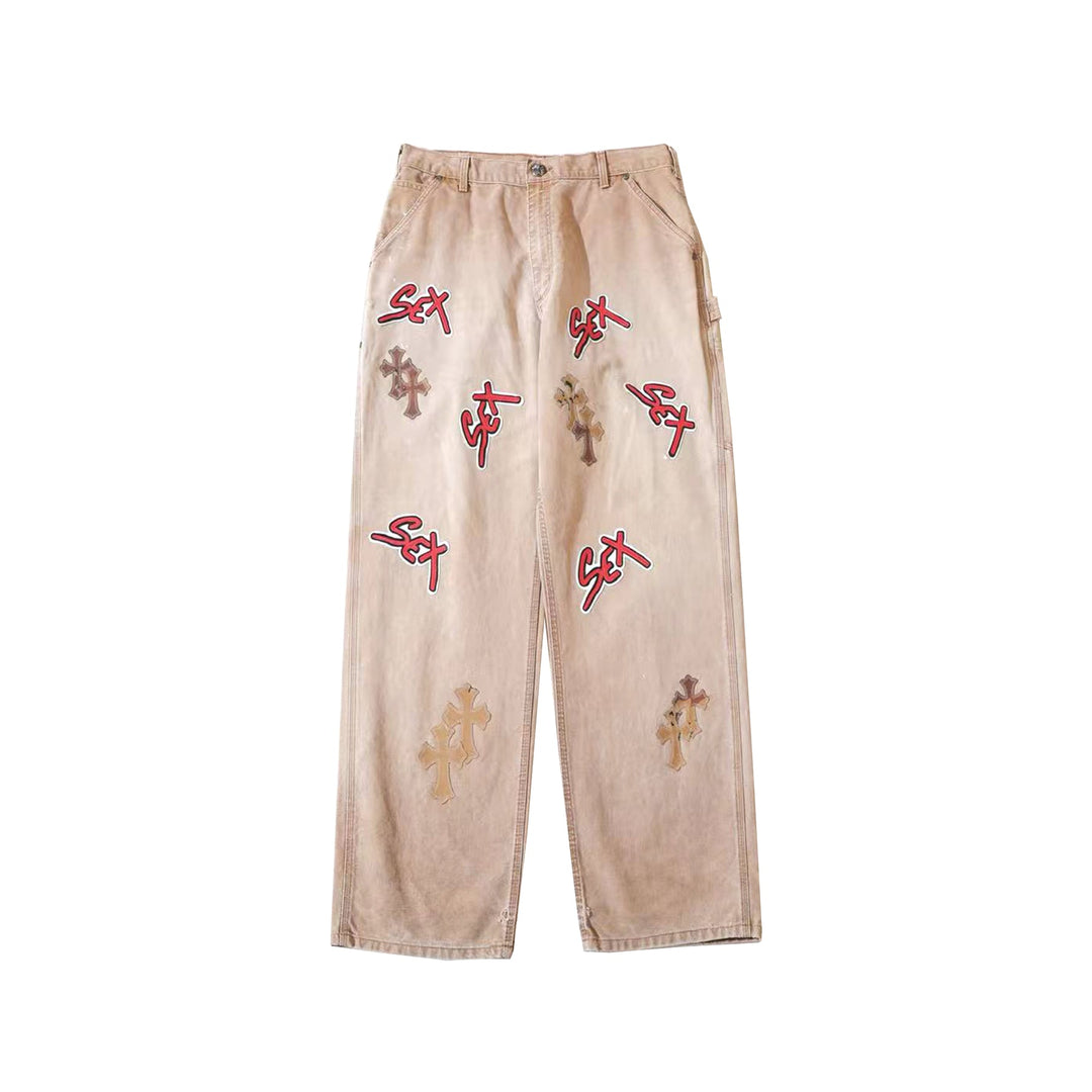 Chrome Hearts Matty Boy Sex Records Carhartt Carpenter Pants - SHENGLI ROAD MARKET