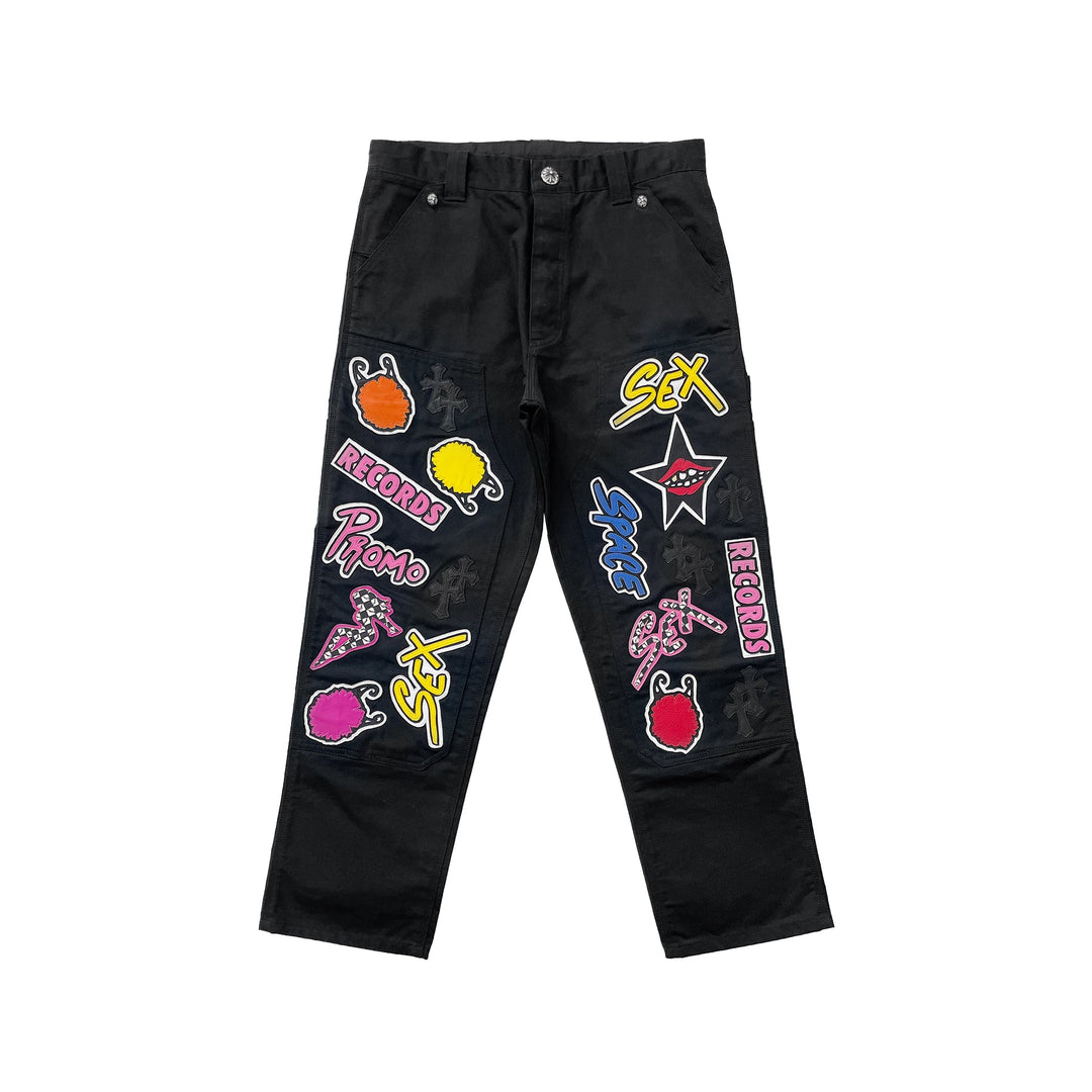Chrome Hearts Matty Boy Sex Records Carhartt Cross Patch Double Knee Pants - SHENGLI ROAD MARKET
