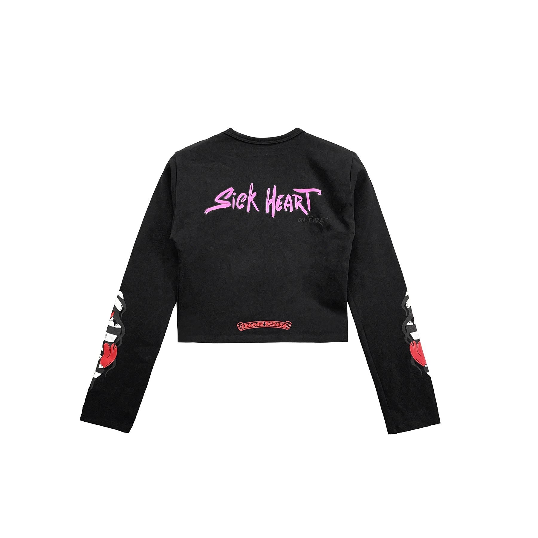クロムハーツ マティーボーイ シック ハート バイク Tシャツ - SRM