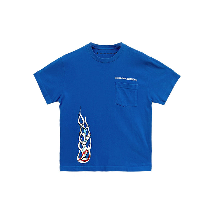 Chrome Hearts Matty Boy Space Blue Short Sleeve Tee - SHENGLI ROAD MARKET