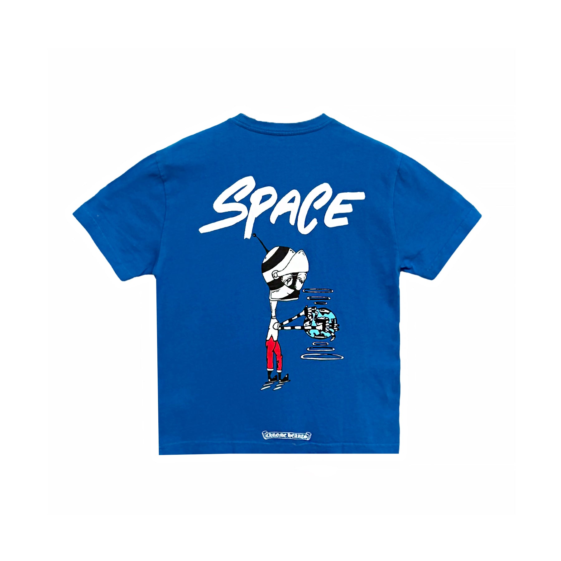 クロムハーツ マティボーイ スペースブルー 半袖Tシャツ - SRM