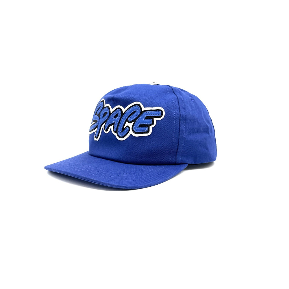 Chrome Hearts Matty Boy Space Leather Patch Blue Cap - SHENGLI ROAD MARKET