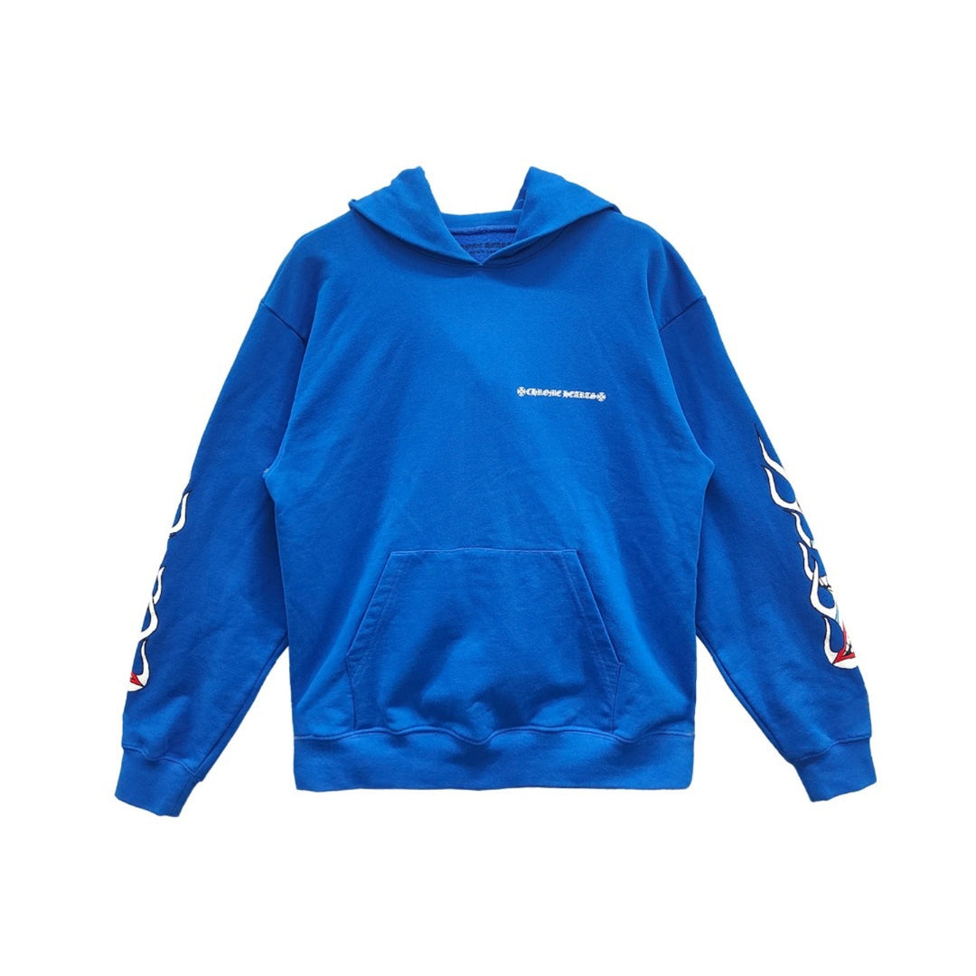 Chrome Hearts Matty Boy SPACE Logo Blue Hoodie - SHENGLI ROAD MARKET