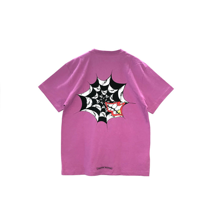 Chrome Hearts Matty Boy Spider Web Short Sleeve T-shirt Tee - SHENGLI ROAD MARKET