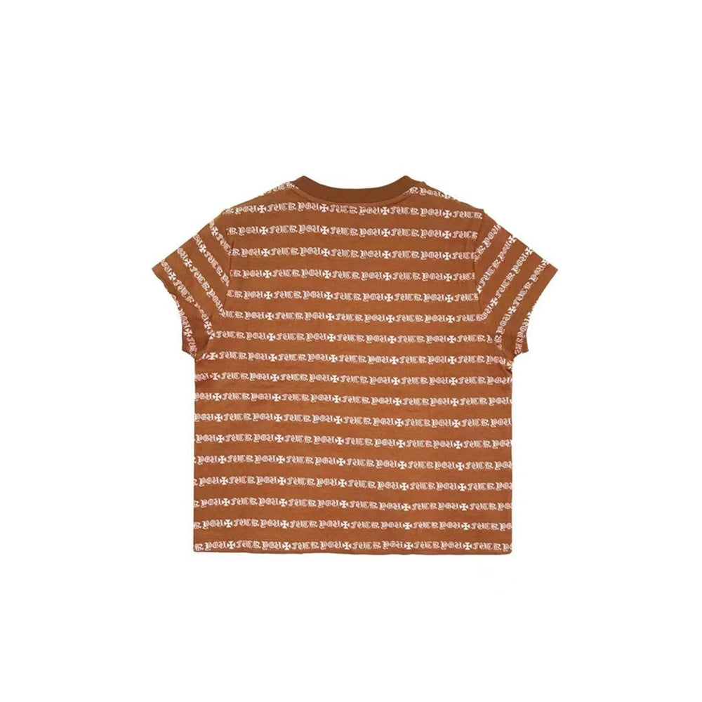 Chrome Hearts Matty Boy Stripe Women's Short Sleeve Tee - SHENGLI ROAD MARKET