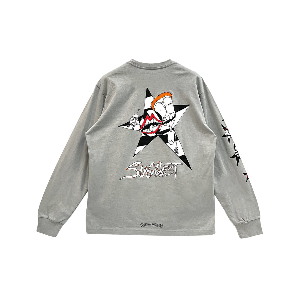 Chrome Hearts Matty Boy Suggest Grey Sweatshirt - SHENGLI ROAD MARKET