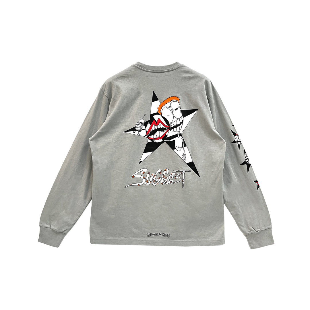 Chrome Hearts Matty Boy Suggest Grey Sweatshirt - SHENGLI ROAD MARKET