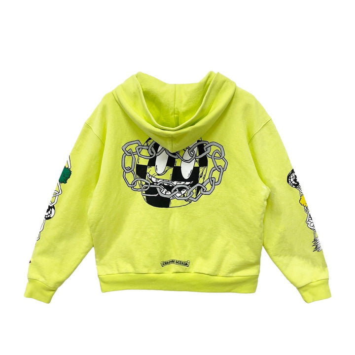 Chrome Hearts Matty Boy Thermal Zip Up Hoodie - SHENGLI ROAD MARKET