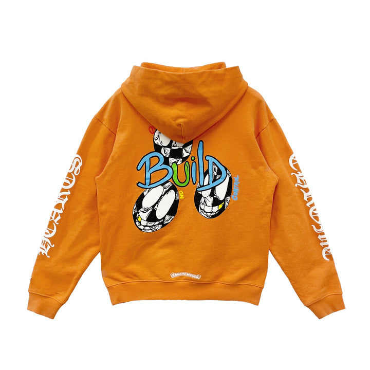 Chrome Hearts Matty Boy Vanity Orange Pullover Hoodie - SHENGLI ROAD MARKET
