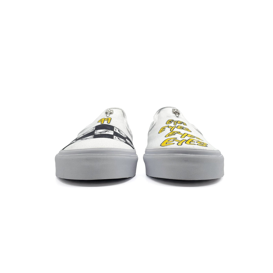 Chrome Hearts Matty Boy Vans Slip On Sneakers - SHENGLI ROAD MARKET