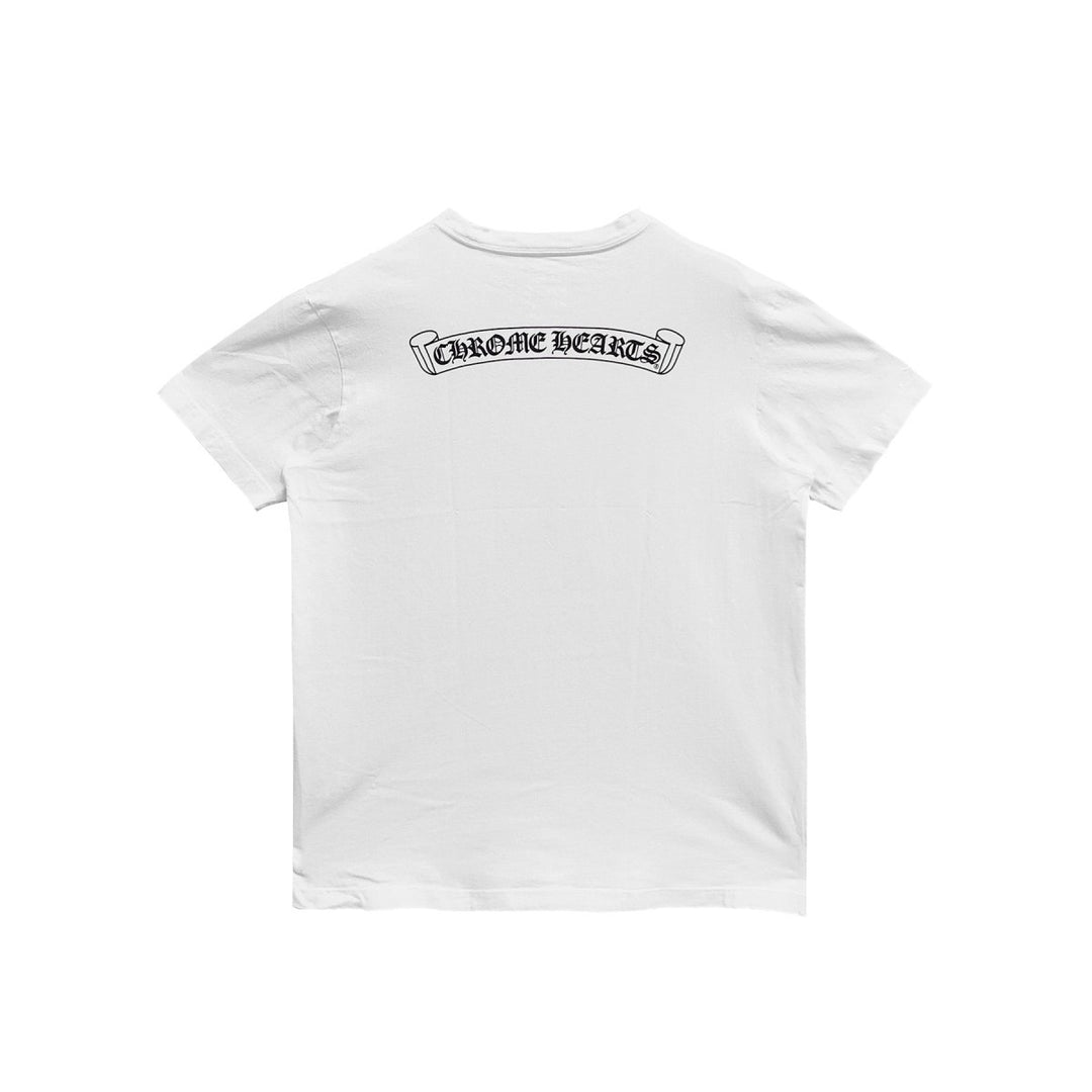 Chrome Hearts Matty Boy White Surfer Doodle Short Sleeve Tee - SHENGLI ROAD MARKET