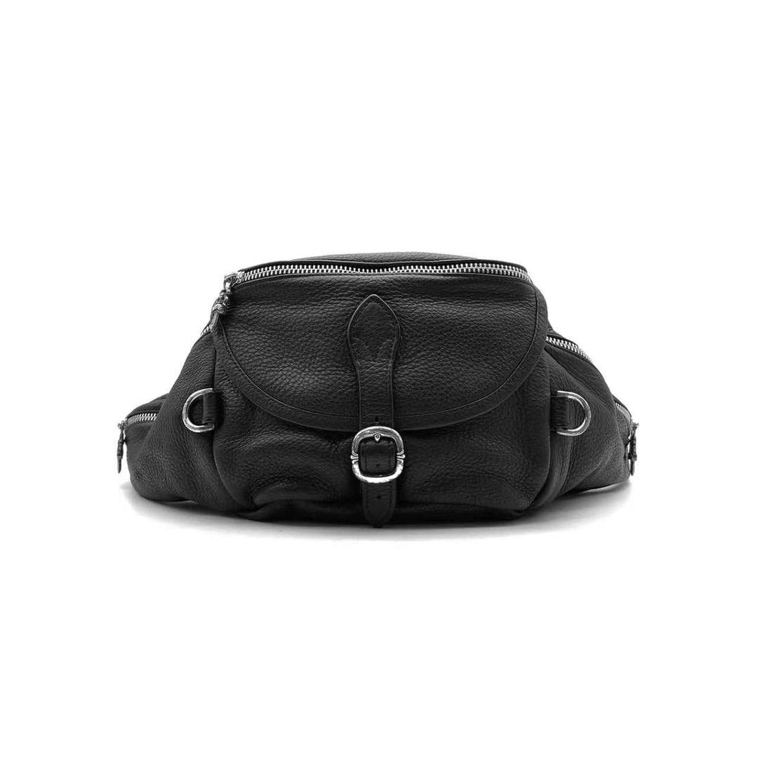 Chrome Hearts Medium Leather Snat Waist Bag - SHENGLI ROAD MARKET