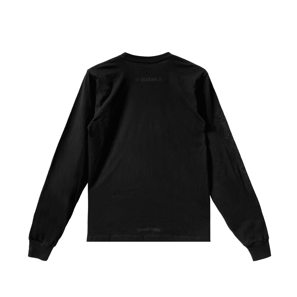 Chrome Hearts Miami Script Logo Long Sleeve T-Shirt - SHENGLI ROAD MARKET