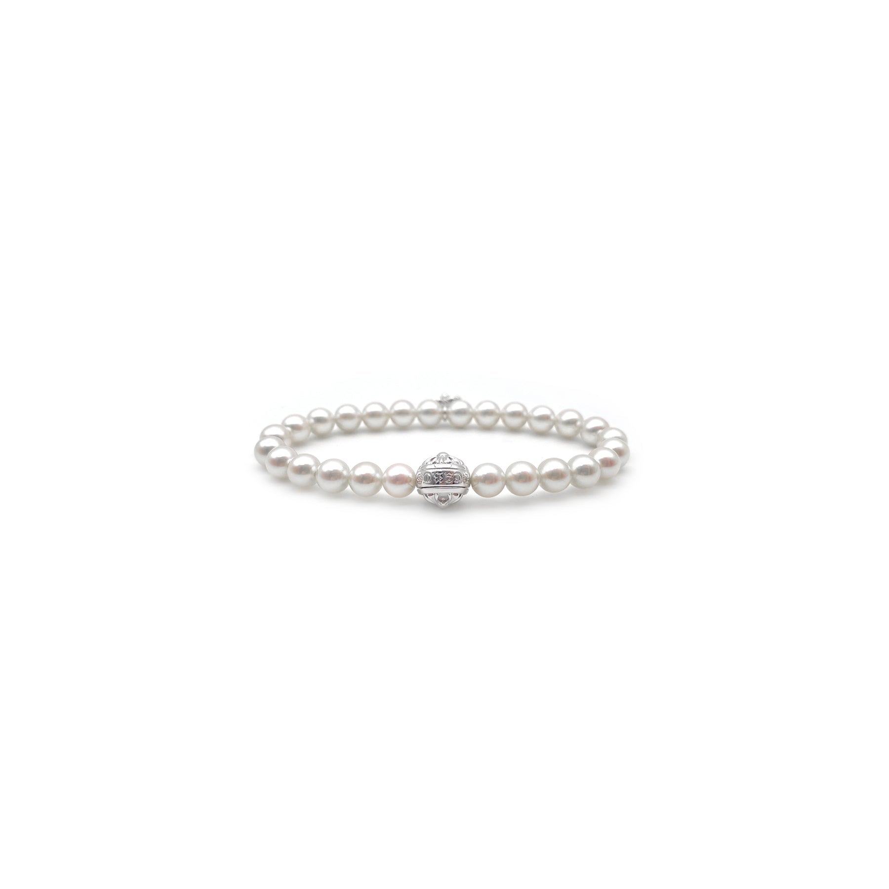 Chrome Hearts Mikimoto White Pearl Bracelet - SRM – SHENGLI ROAD