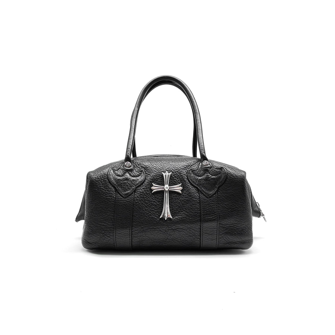Chrome Hearts Monica Leather Large Cross Dagger Zip Handbag - SHENGLI ROAD MARKET