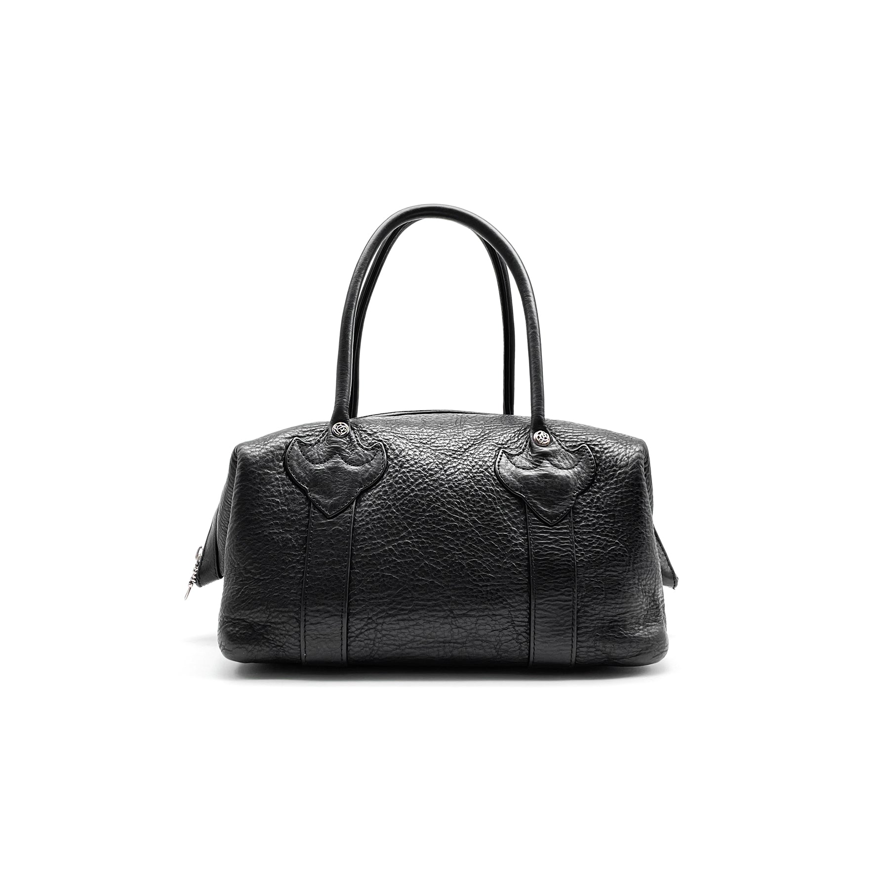 まいChrome Hearts クラシックリブボクサー Chrome Hearts Monica Leather Large Cross Dagger Zip Handbag - SRM