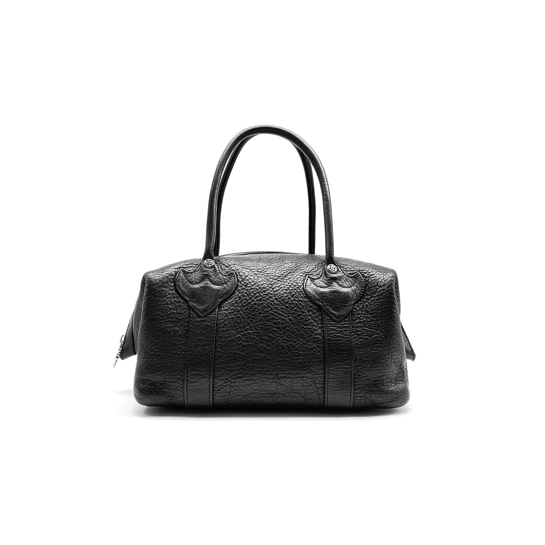 Chrome Hearts Monica Leather Large Cross Dagger Zip Handbag - SHENGLI ROAD MARKET