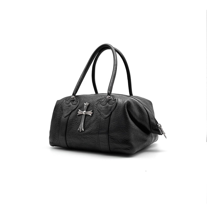 Chrome Hearts Monica Leather Large Cross Dagger Zip Handbag - SHENGLI ROAD MARKET