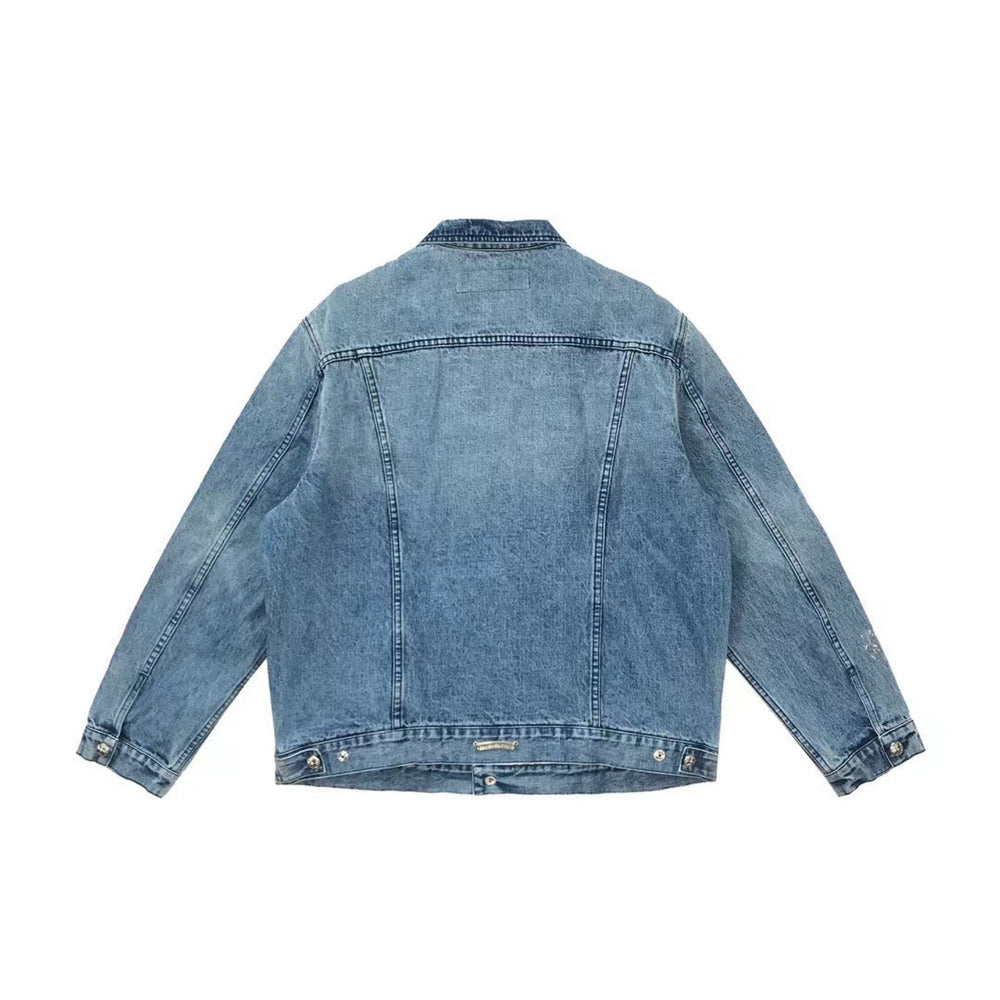 Chrome Hearts Motorbreath Denim Jacket - SHENGLI ROAD MARKET