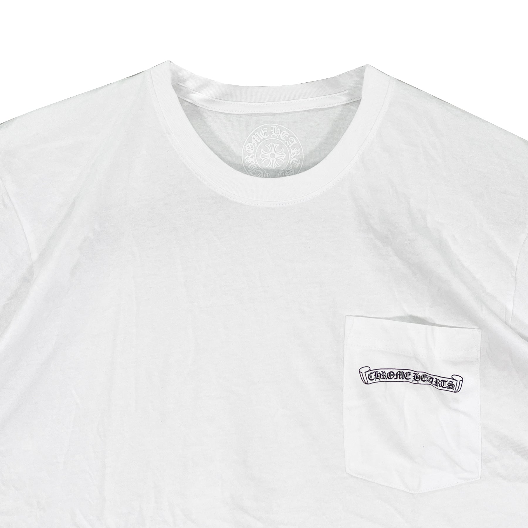 Chrome Hearts Multi-Color Cemetery Cross Short Sleeve T-shirt