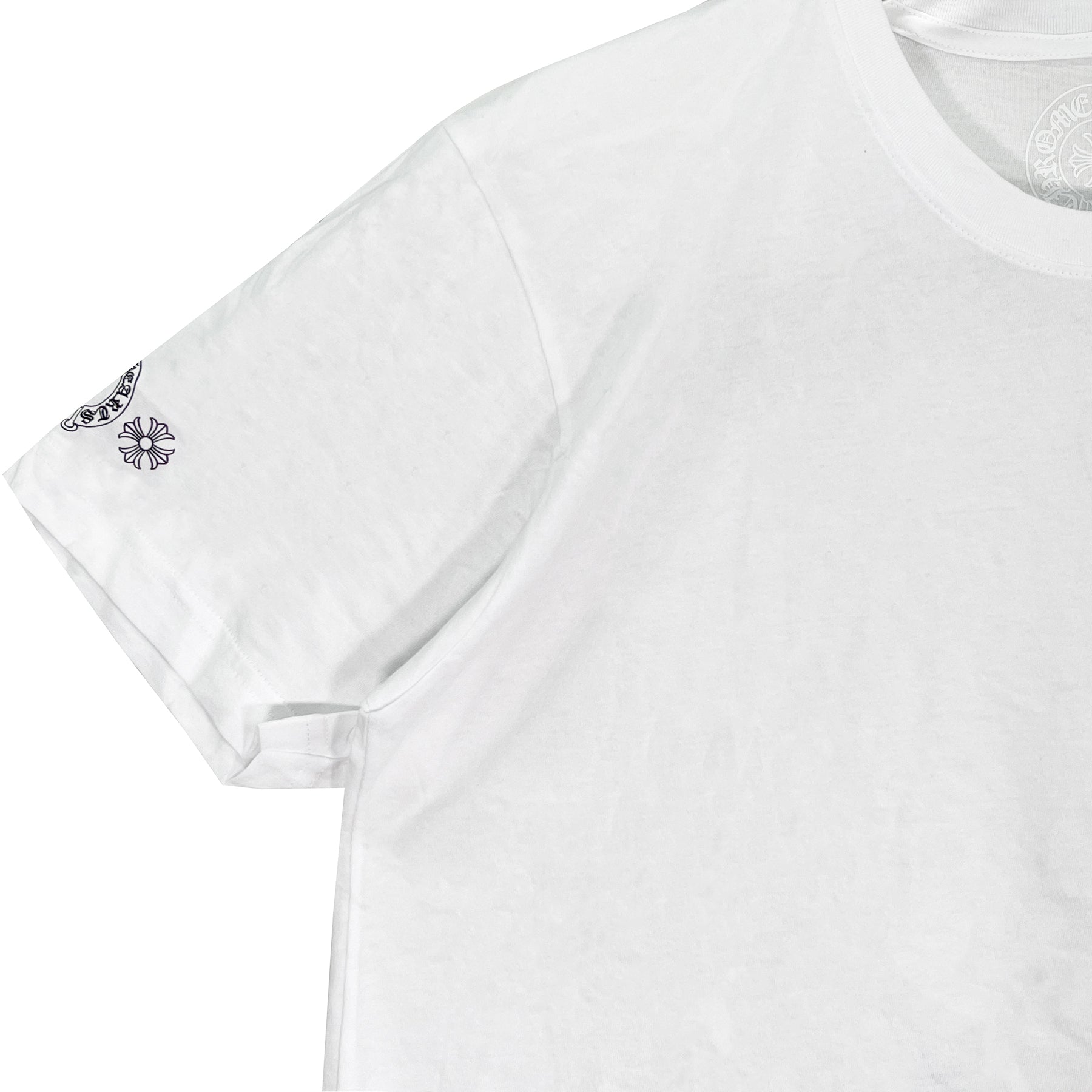 Chrome Hearts Multi-Color Cemetery Cross Short Sleeve T-shirt