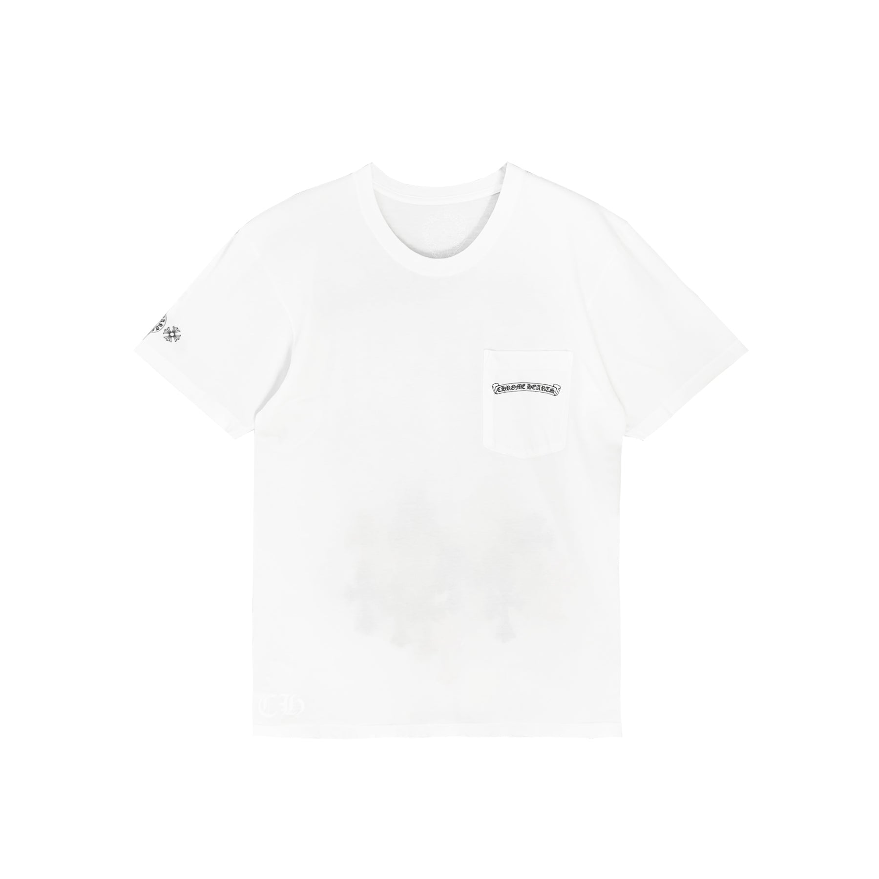 Chrome Hearts Multi Color Cemetery Cross Short Sleeve Tee - SRM