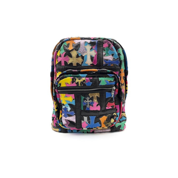 Chrome Hearts Multi - color Cross Leather Patch Backpack - SHENGLI ROAD MARKET