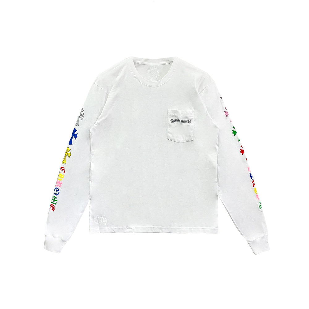 Chrome Hearts Multi Color Cross Logo Scroll Sweatshirt - SHENGLI ROAD MARKET