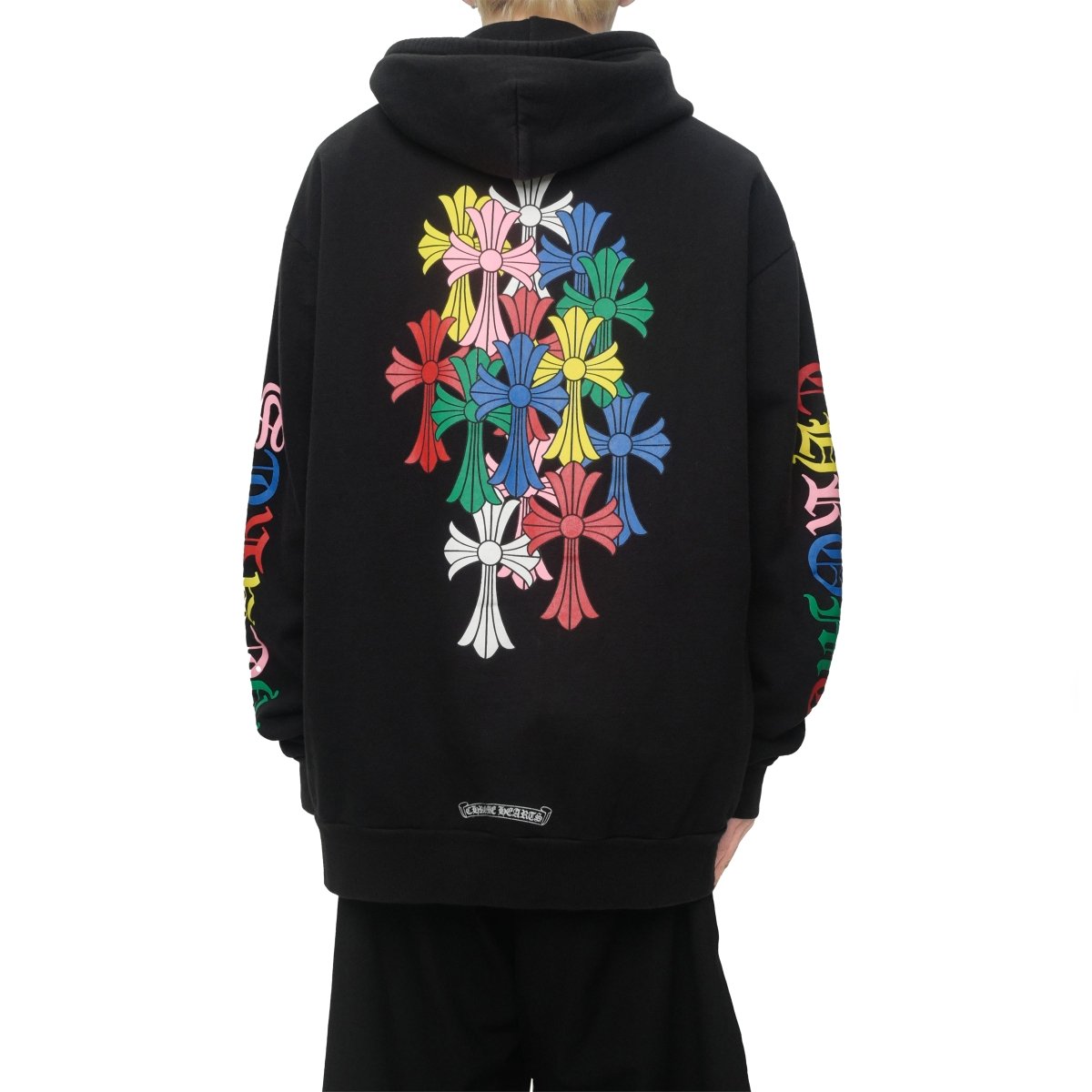 Chrome Hearts Multi-Color Cross Logo Zip Up Hoodie - SRM