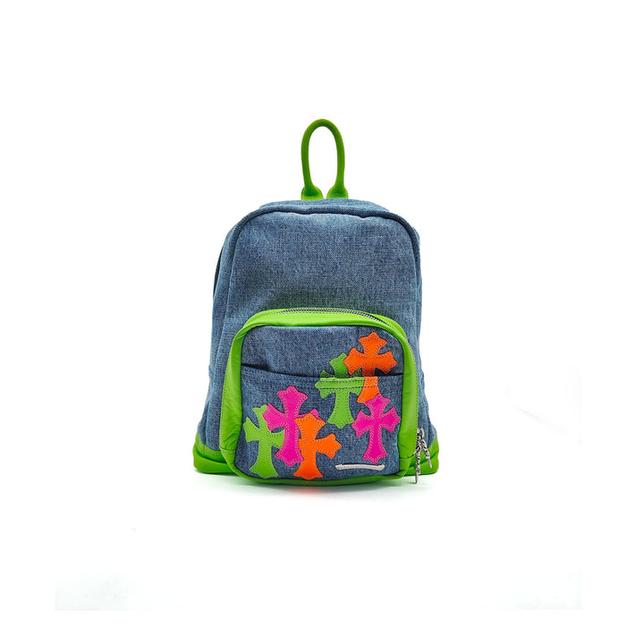 Chrome Hearts Multi - Color Cross Patch Backpack Bag - SHENGLI ROAD MARKET
