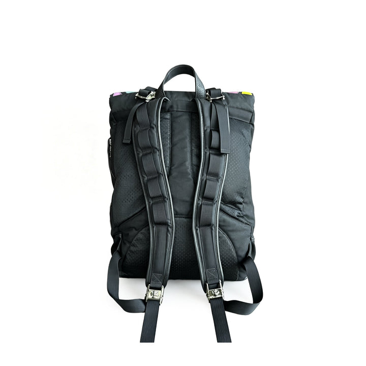 Chrome Hearts Multi - color Cross Patch Canvas Backpack - SHENGLI ROAD MARKET