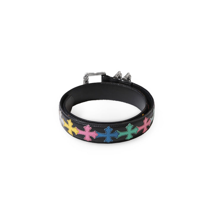Chrome Hearts Multi Cross Patch Destroyer Roller Belt - SHENGLI ROAD MARKET