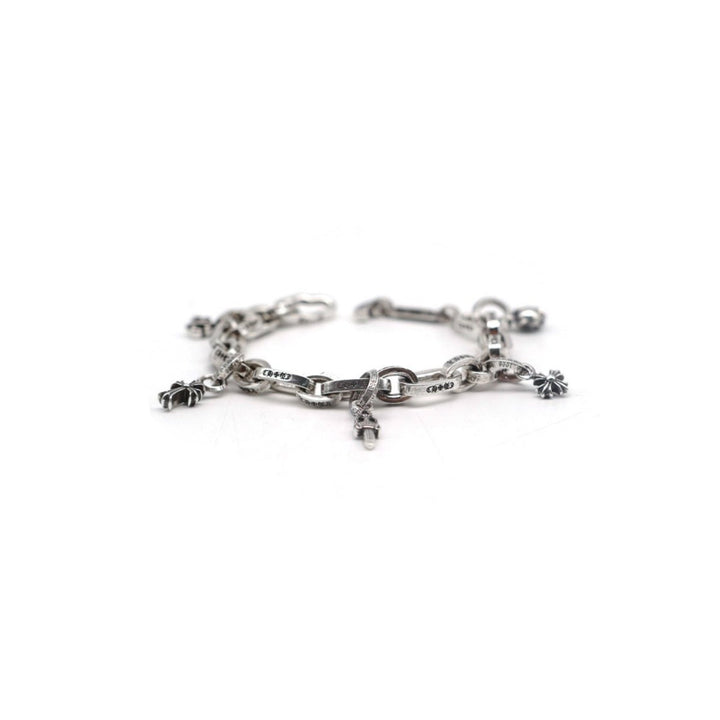 Chrome Hearts Multi Element Drop Paperchain Bracelet - SHENGLI ROAD MARKET