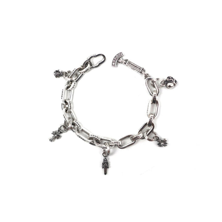 Chrome Hearts Multi Element Drop Paperchain Bracelet - SHENGLI ROAD MARKET