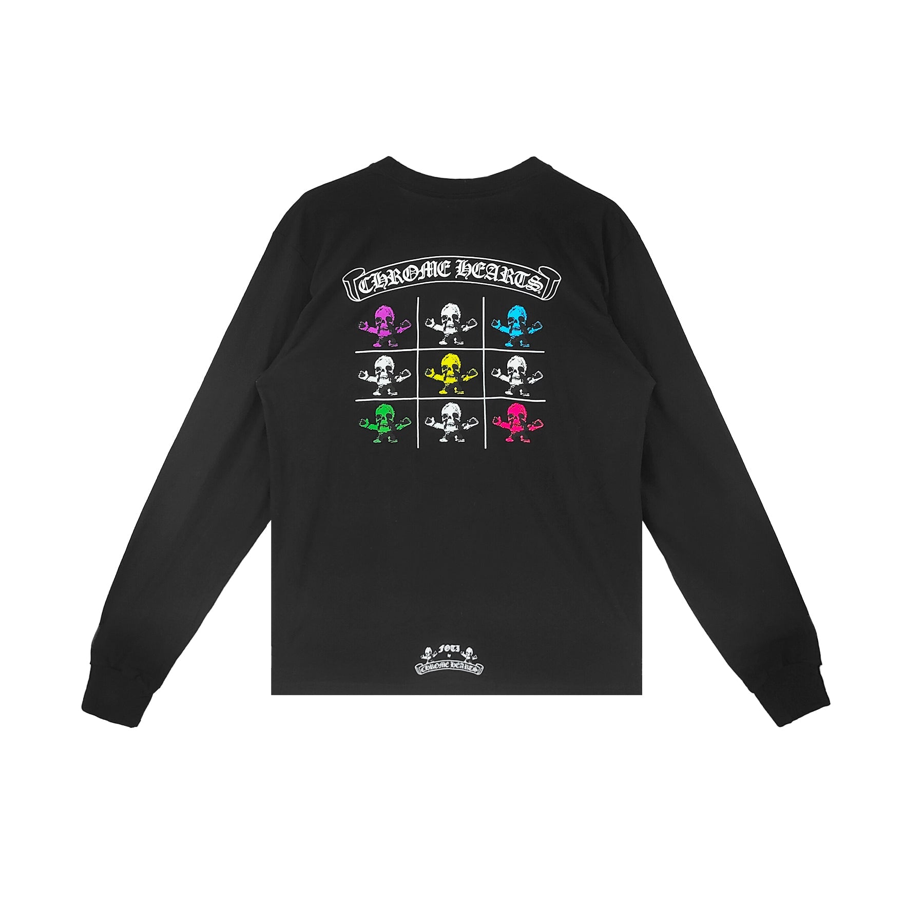Chrome Hearts Multi Foti Black Long Sleeve T-Shirt Tee - SRM