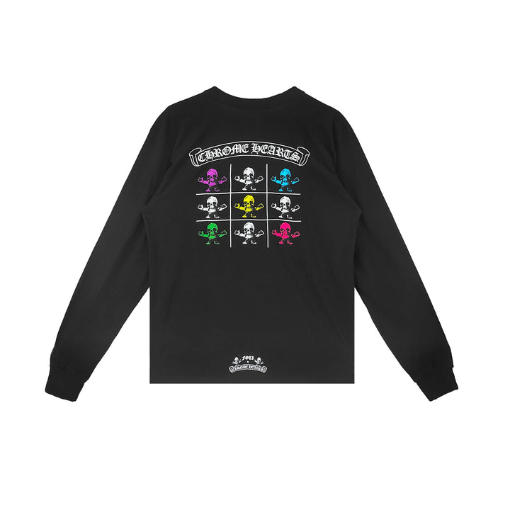 Chrome Hearts Multi Foti Black Long Sleeve T-Shirt Tee - SHENGLI ROAD MARKET