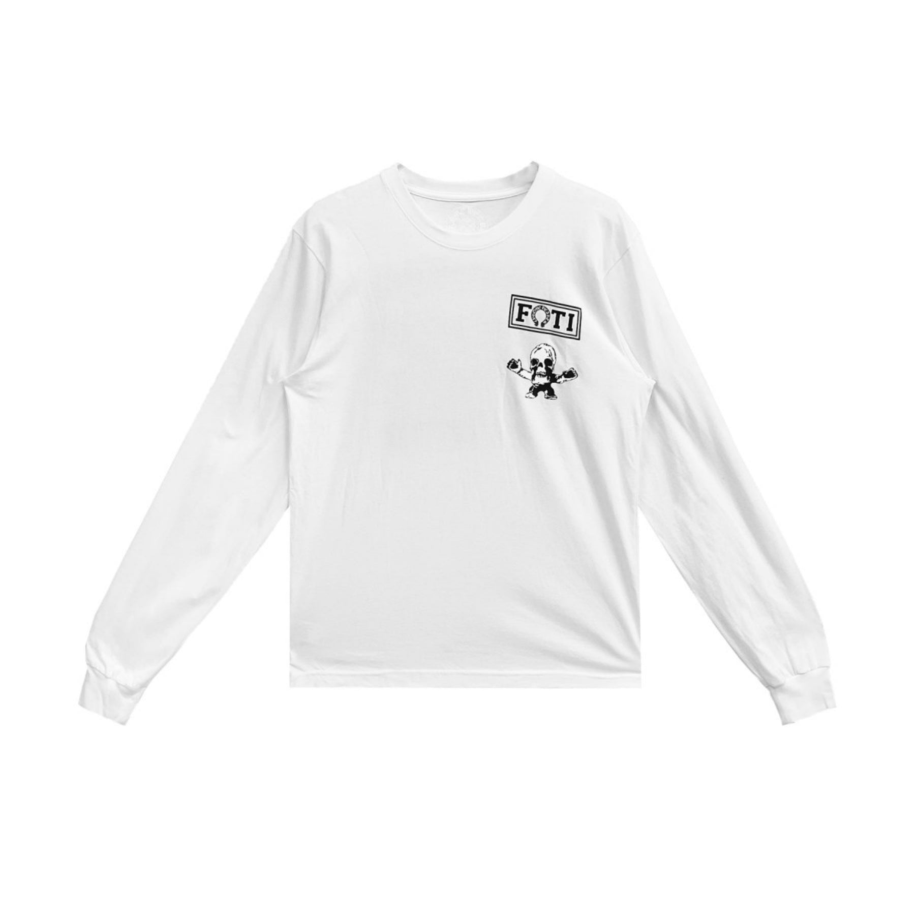 Chrome Hearts Multi Foti White Long Sleeve T-Shirt Tee - SRM