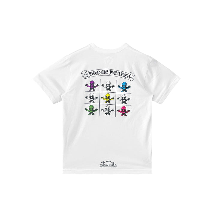 Chrome Hearts Multi Foti White Short Sleeve T-Shirt Tee - SHENGLI ROAD MARKET