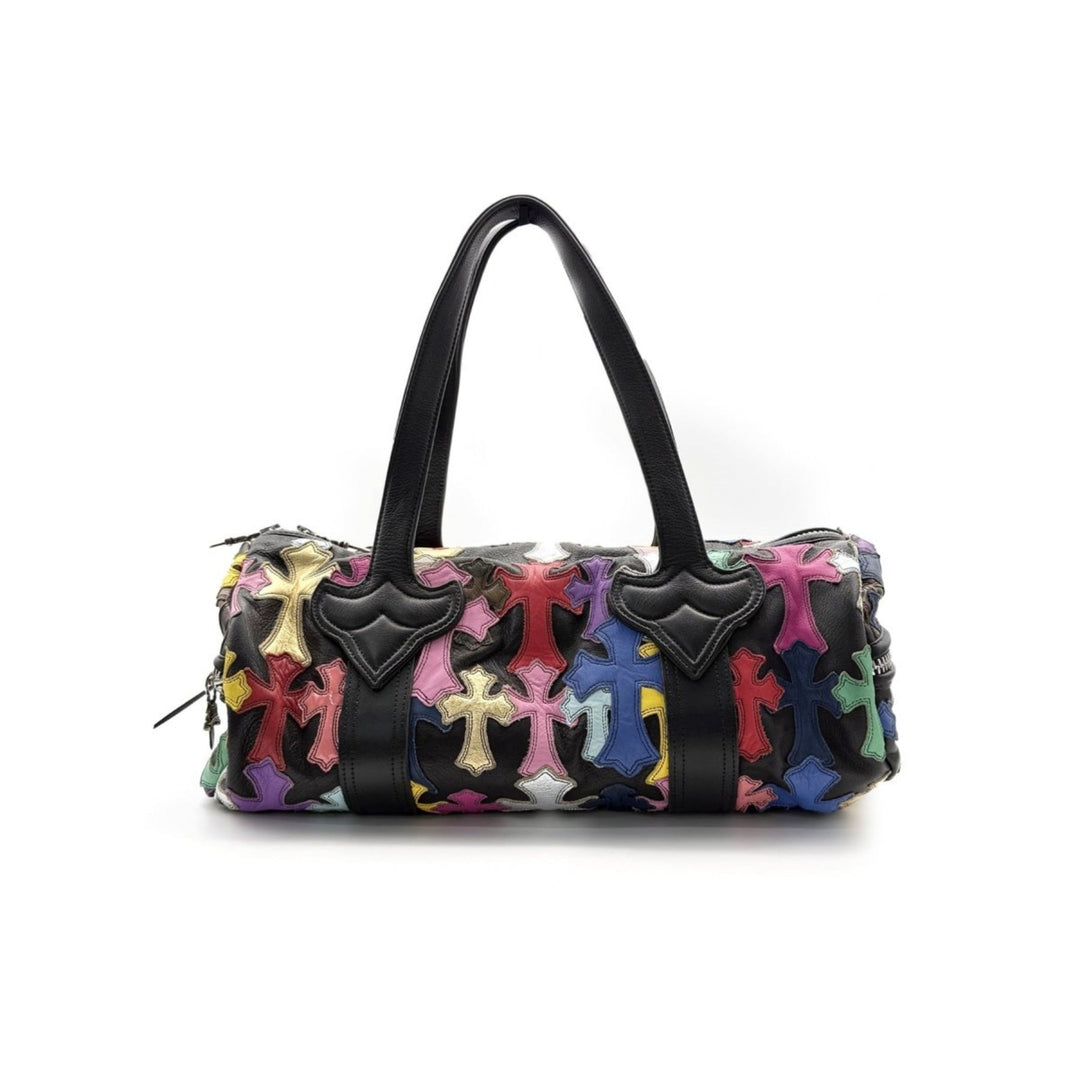 Chrome Hearts Multicolor Cross Patch Duffle Bag - SHENGLI ROAD MARKET