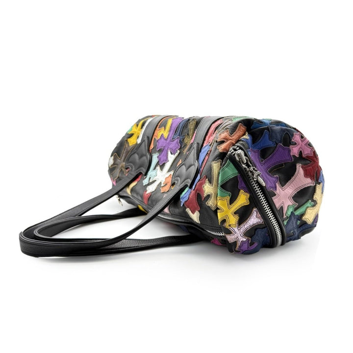Chrome Hearts Multicolor Cross Patch Duffle Bag - SHENGLI ROAD MARKET