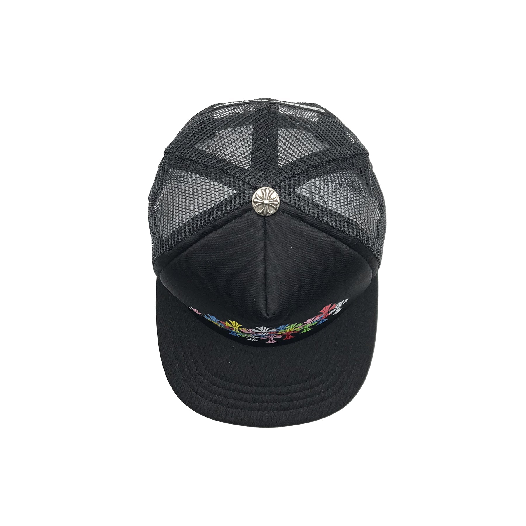 Chrome Hearts Multi-Color Cross Black Trucker Cap - SRM – SHENGLI