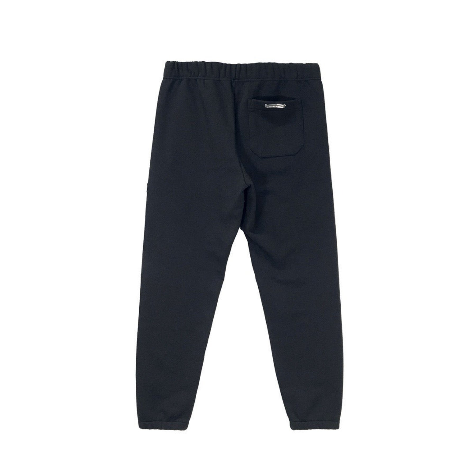 クロムハーツ ネイビー トリプル レッド レザー クロス パッチ