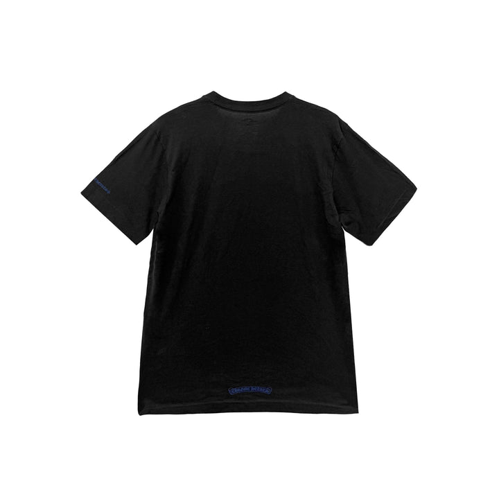 Chrome Hearts Neck Logo Black Short Sleeve T-Shirt - SHENGLI ROAD MARKET