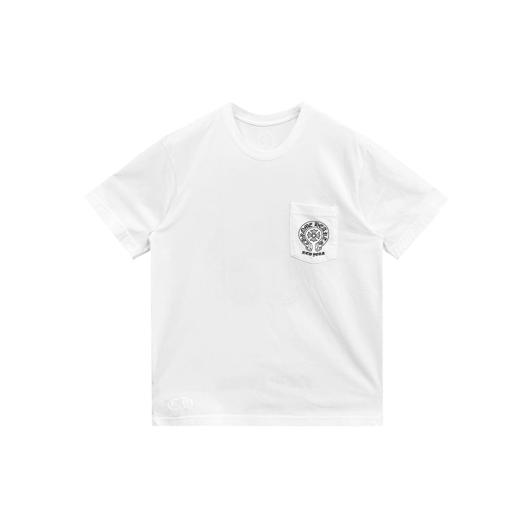 Chrome Hearts New York Exclusive Horseshoe Short Sleeve T-shirt Tee - SHENGLI ROAD MARKET