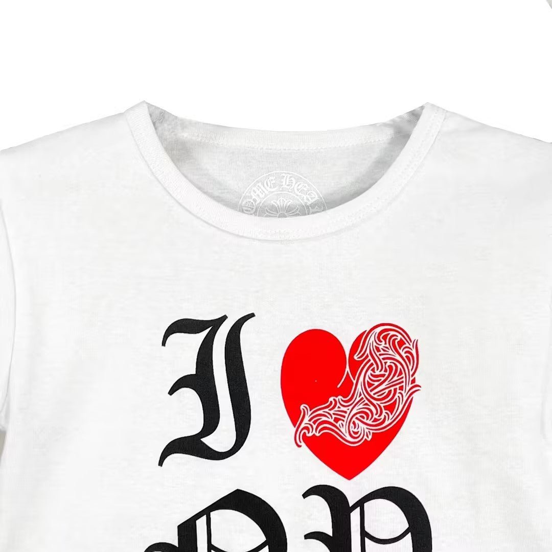 Chrome Hearts New York Exclusive Vine Heart Logo Short Sleeves Tee - SHENGLI ROAD MARKET