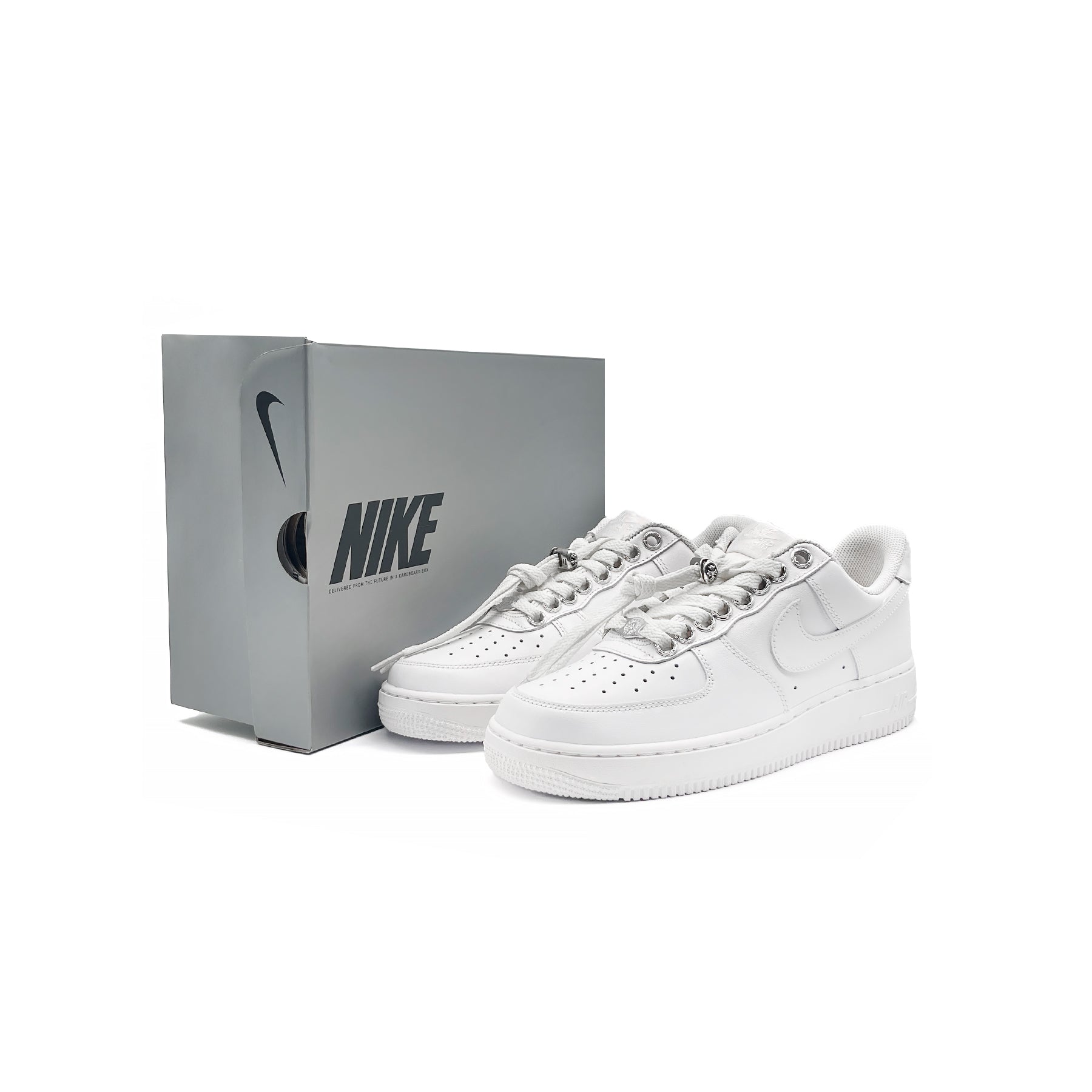 nike chrome air force 1