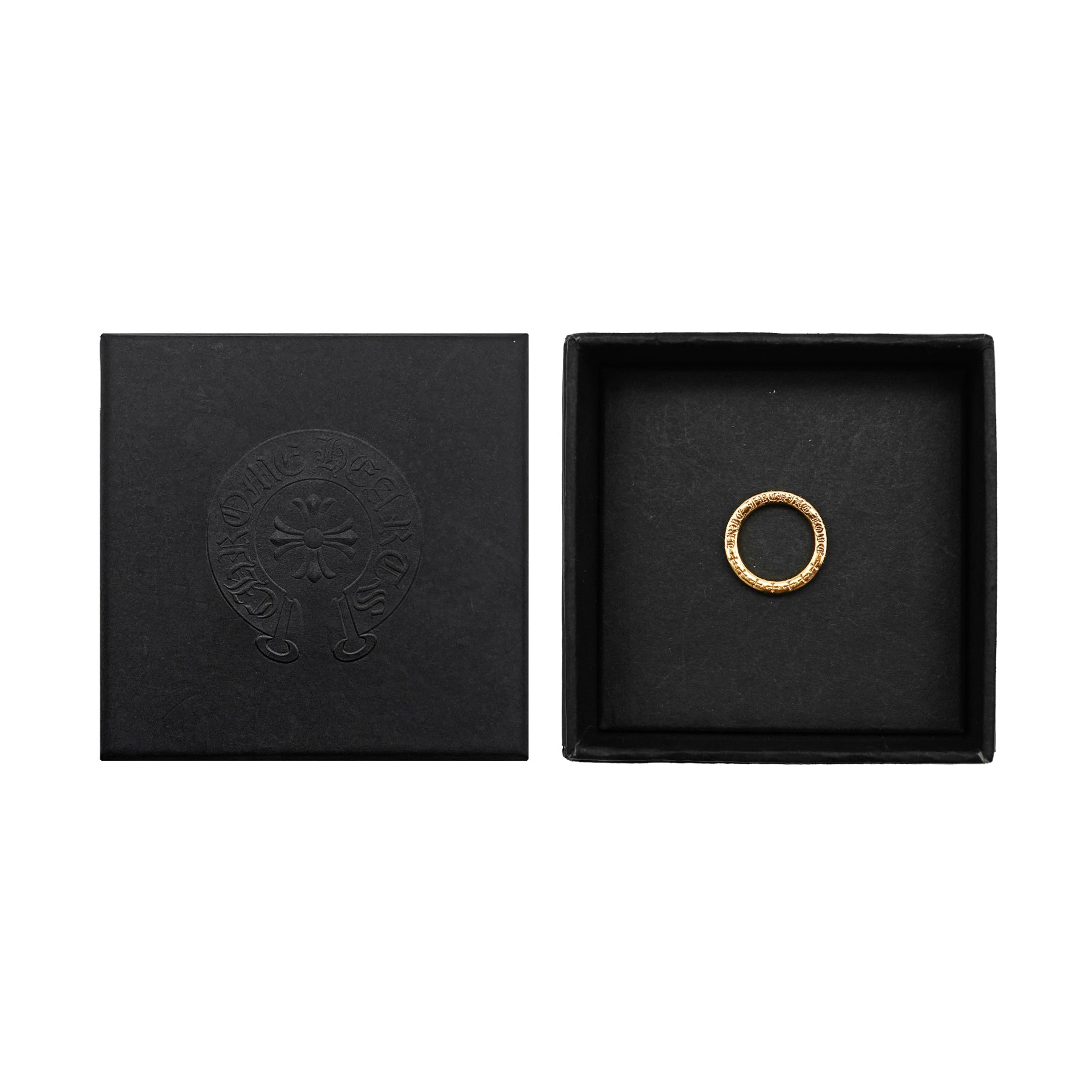 Chrome Hearts NTFL 22K Gold Diamonds Ring – SHENGLI ROAD MARKET