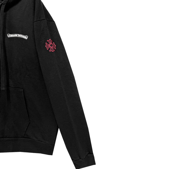 Chrome Hearts NYC Scroll Logo Zip Up Hoodie - SHENGLI ROAD MARKET