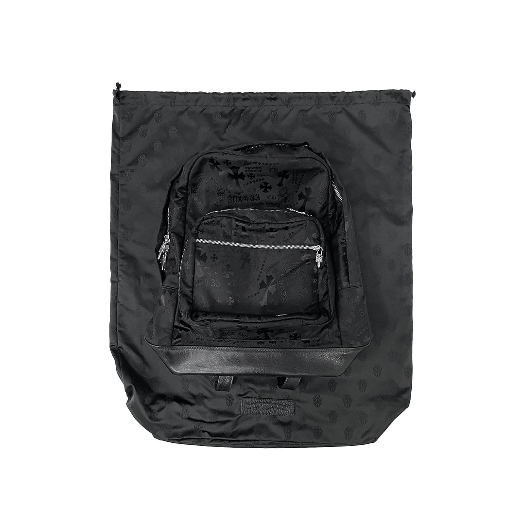 Chrome Hearts Nylon Tonal Monogram Cross Backpack - SHENGLI ROAD MARKET