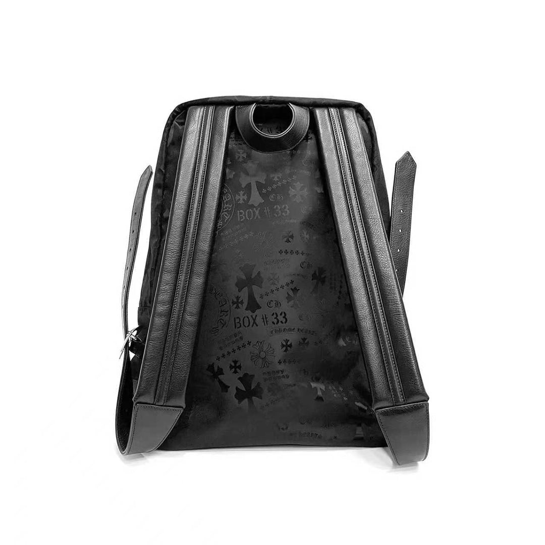 Chrome Hearts Nylon Tonal Monogram Cross Backpack - SHENGLI ROAD MARKET